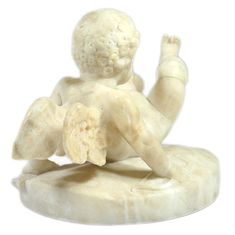 Alabastrowy cherubin, Włochy, przełom XIX i XX wieku - 5083