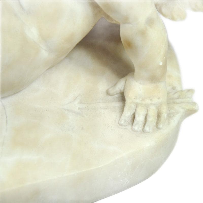 Alabastrowy cherubin, Włochy, przełom XIX i XX wieku - 5087