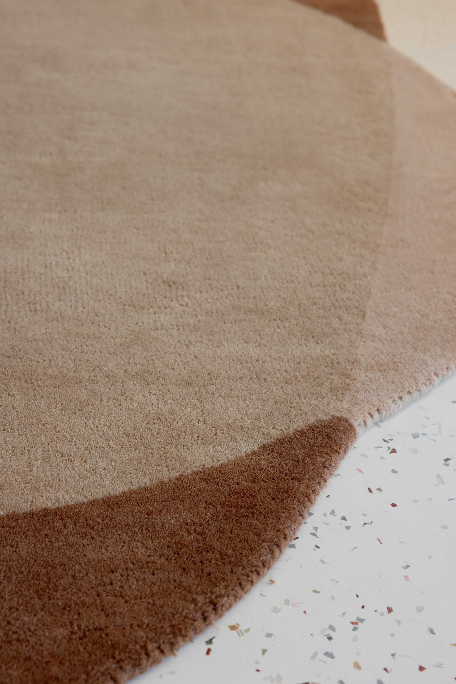 Rug Element Moore Caramel 250x330 cm beige, wool, Brink & Campman - 53876