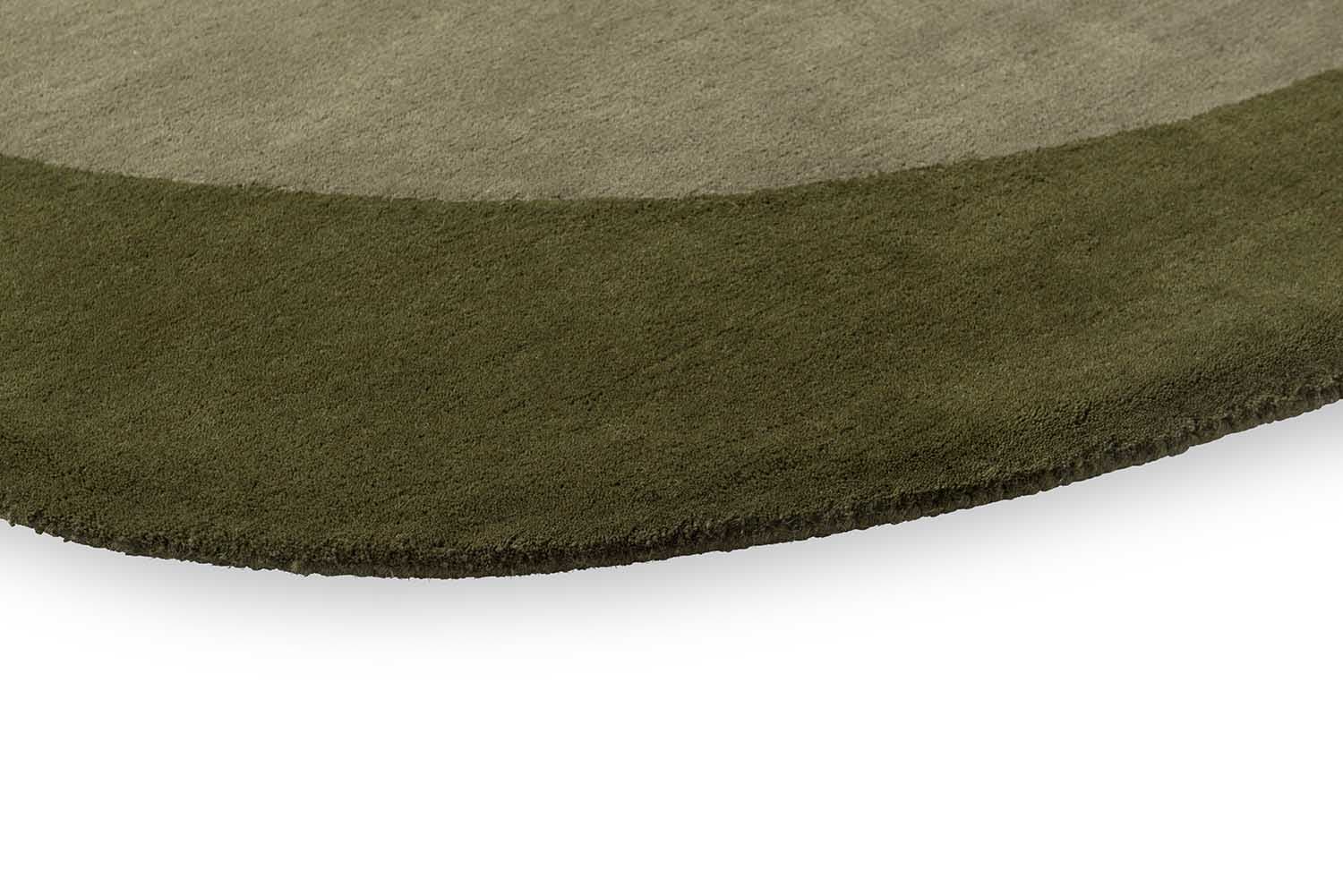 Rug Element Moore Moss 140x184 cm, olive, wool, Brink & Campman - 53825