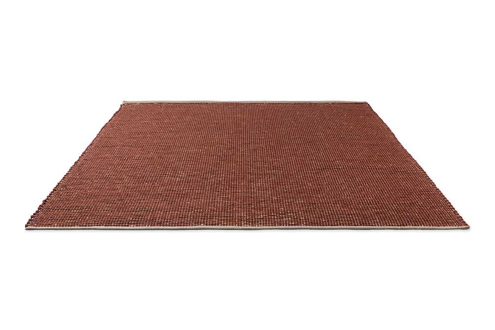 Rug FRAME BRICK, brown, wool, sisal, 140x200 cm, Brink & Campman - 53682