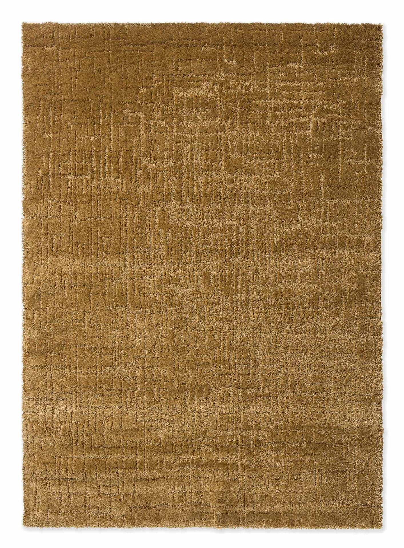 Rug Twinset Urban Golden 170x240 cm, golden, tencel, wool, Brink & Campman