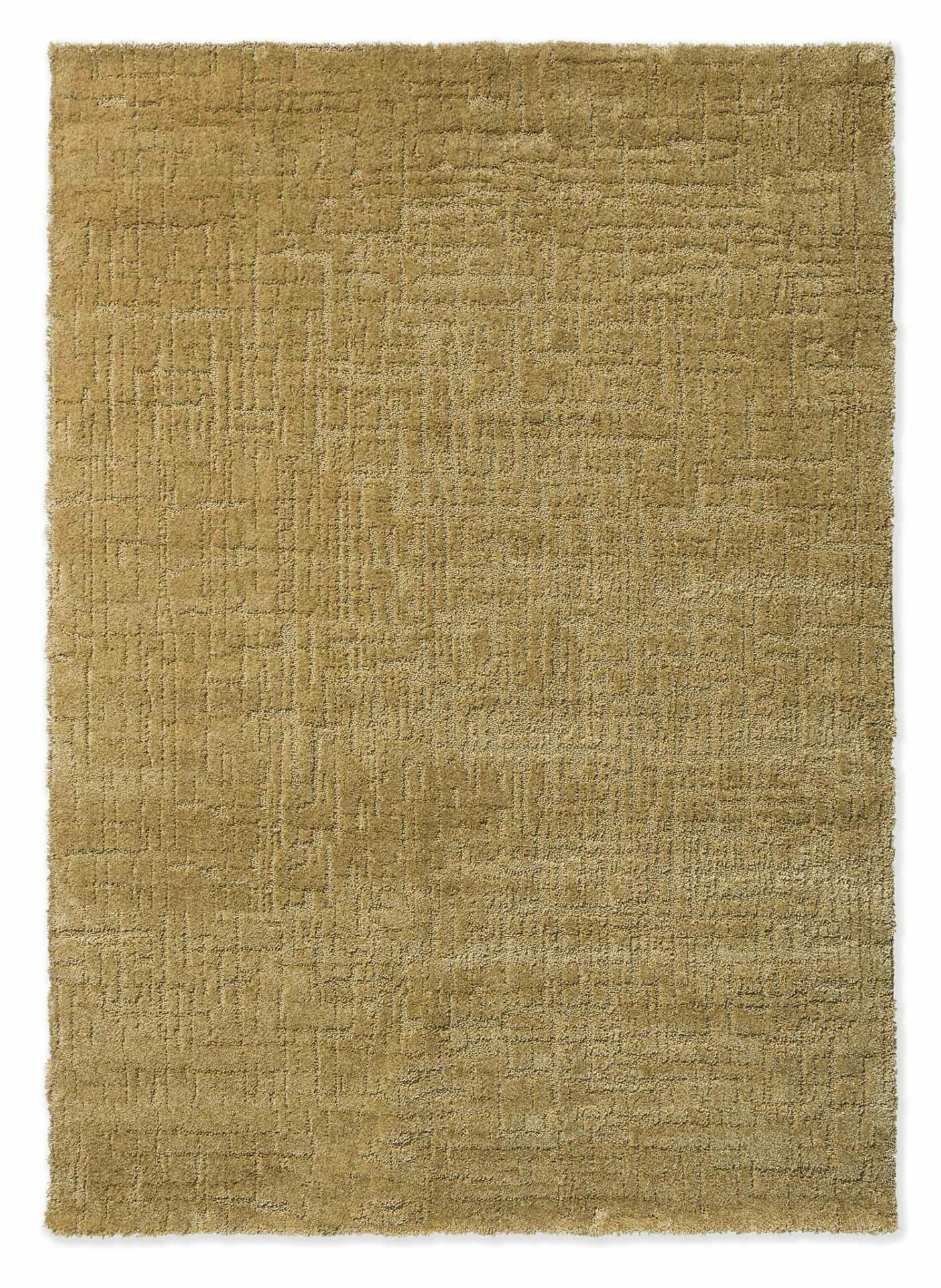 Dywan Twinset Urban Antique, złoty, tencel, wełna, 140x200 cm, Brink & Campman