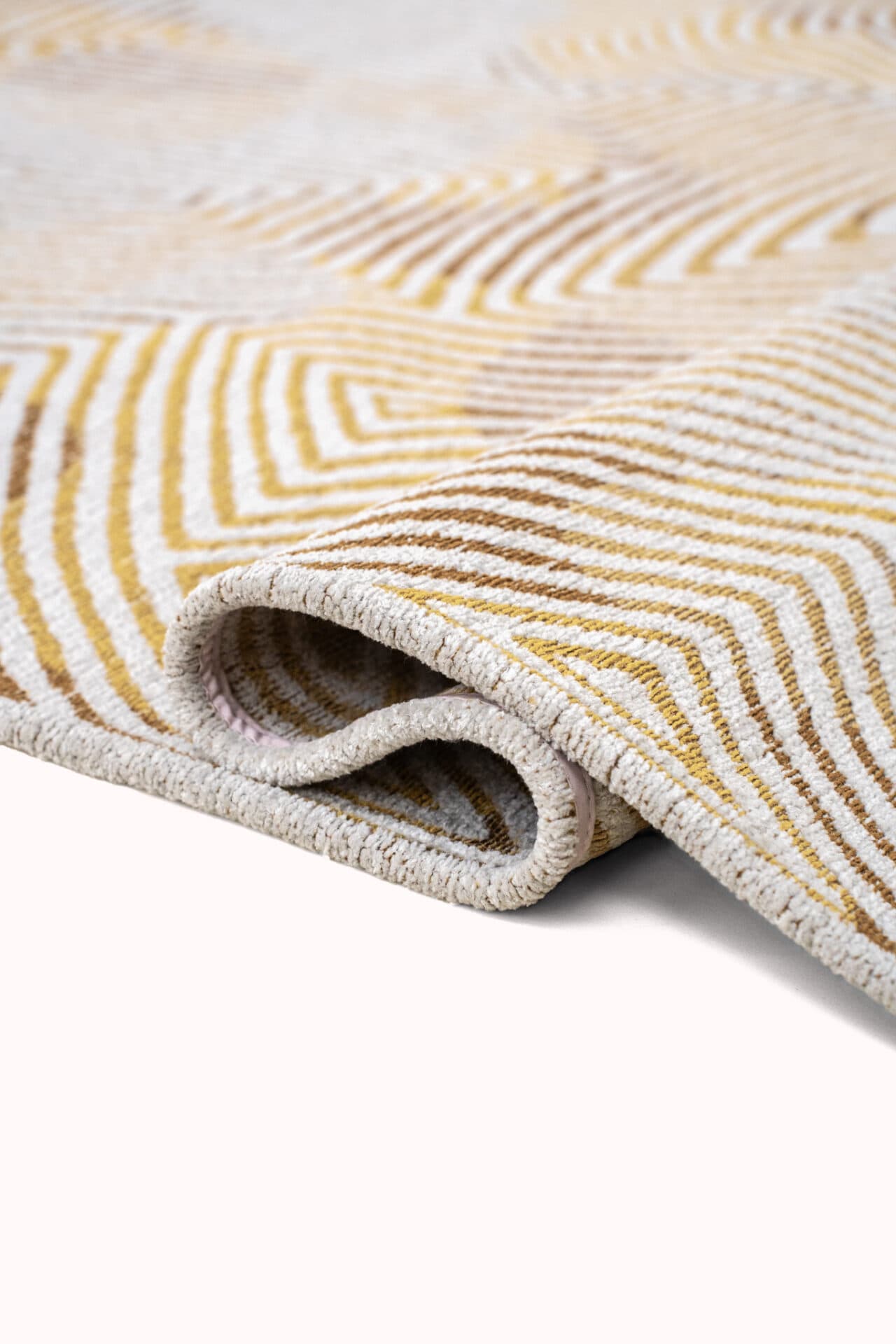 Dywan Coral Yellow Hippy 280x390 cm żółty, beżowy, Louis De Poortere - 53082