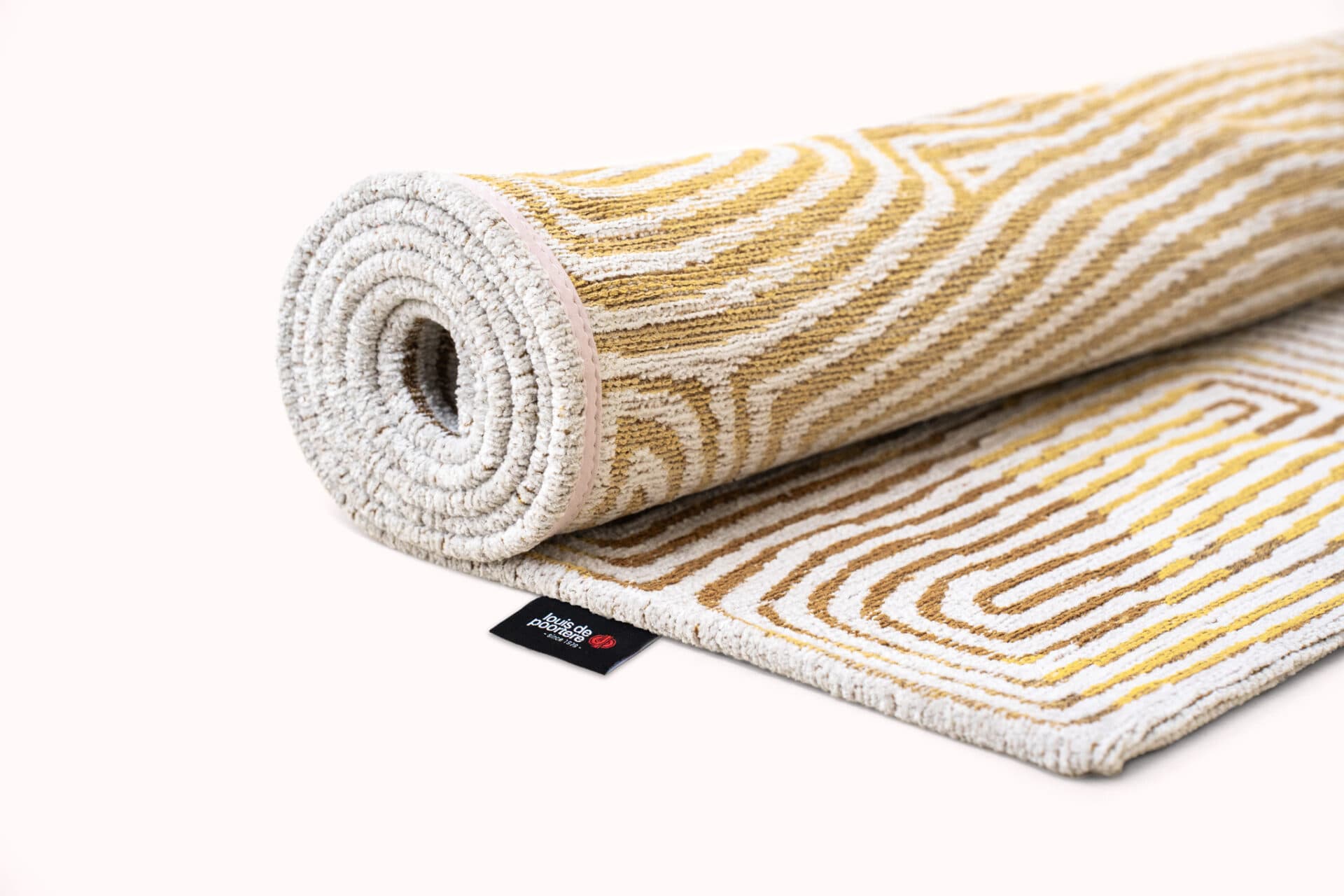 Dywan Coral Yellow Hippy 280x390 cm żółty, beżowy, Louis De Poortere - 53084