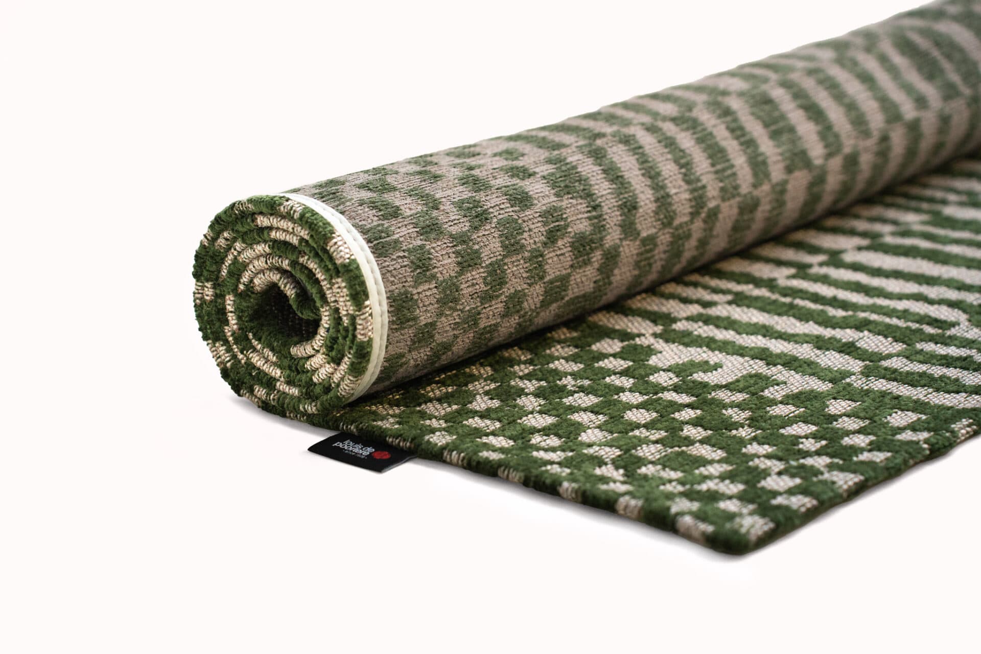 Rug Berber Oasis 9650, beige, olive, Louis De Poortere 140x200 cm - 56937