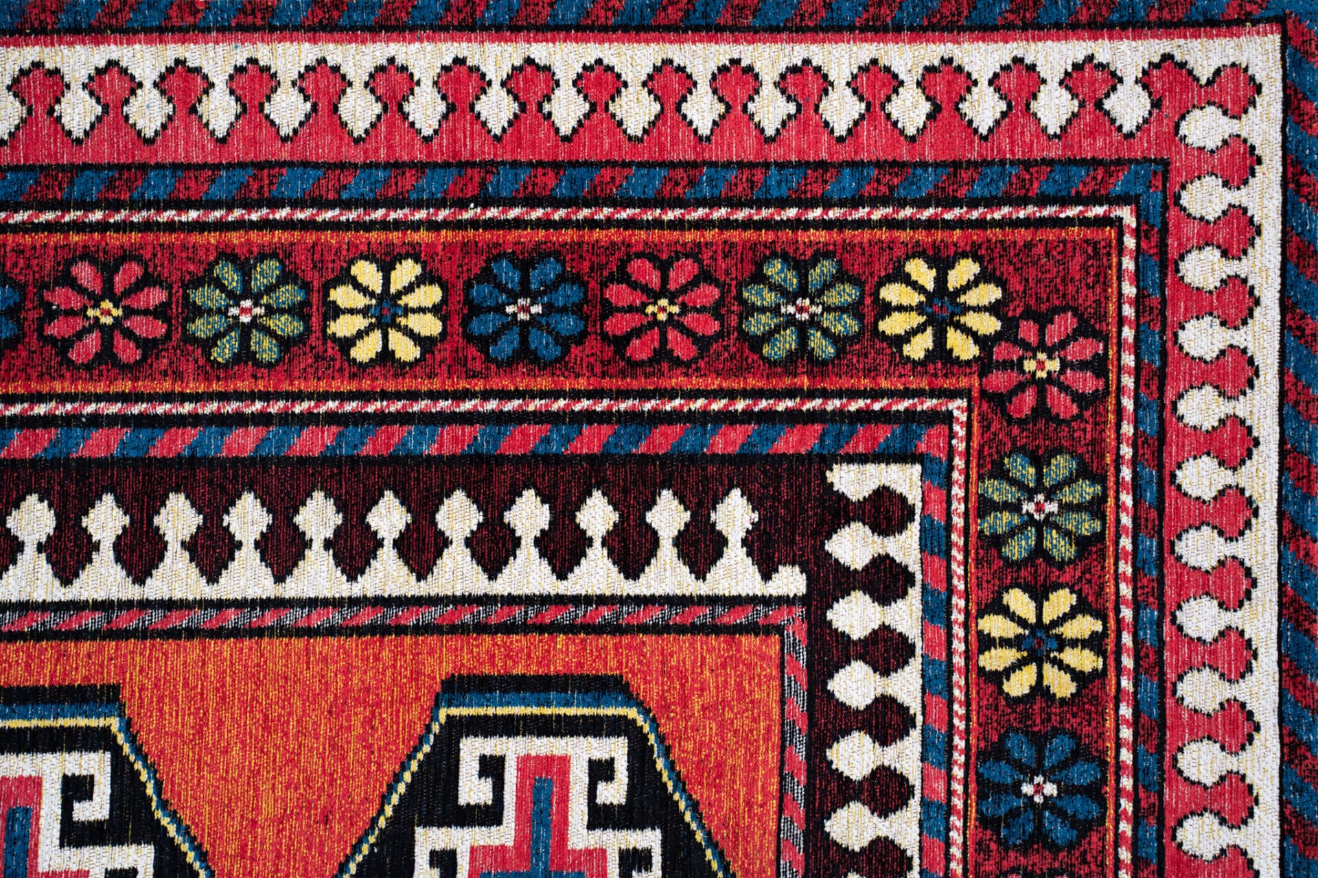 Rug Antalia Red Mix 240x340 cm red, Louis De Poortere - 56828