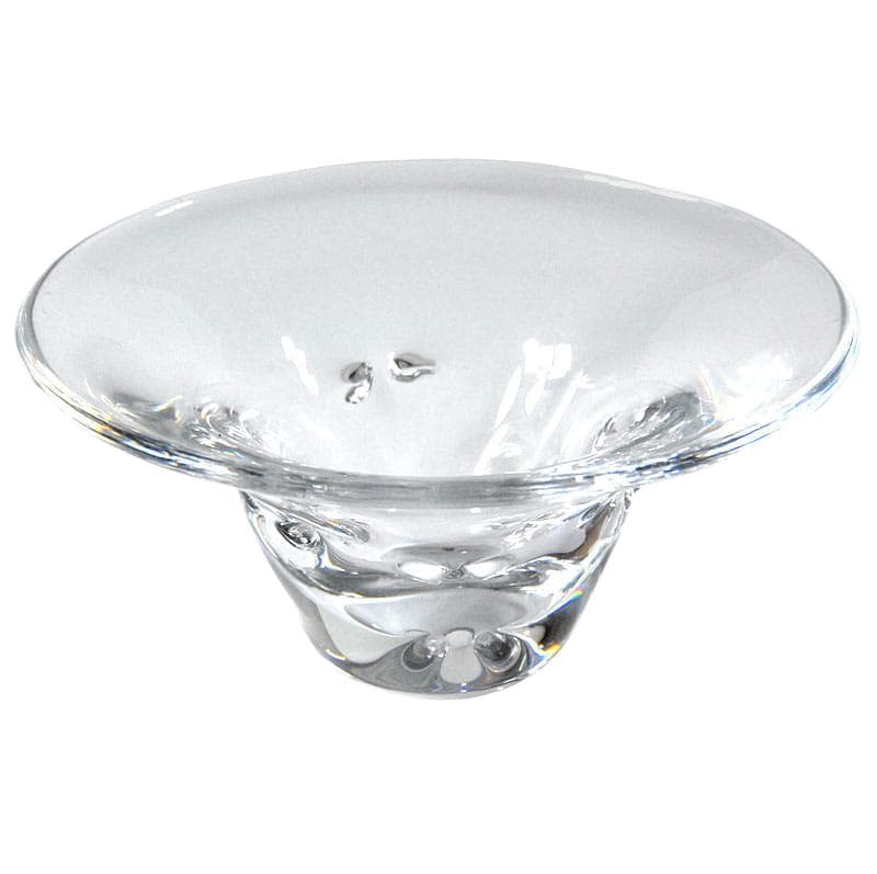 Crystal Bowl, by E. Hald for Orrefors, Sweden, 1960s