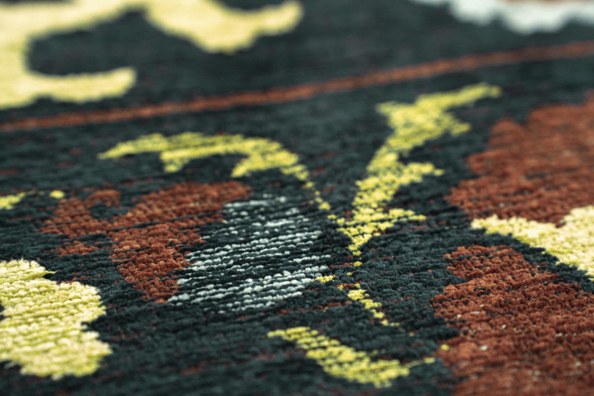 Rug Suzani Bavaria green 280x390 cm, Louis De Poortere - 56615