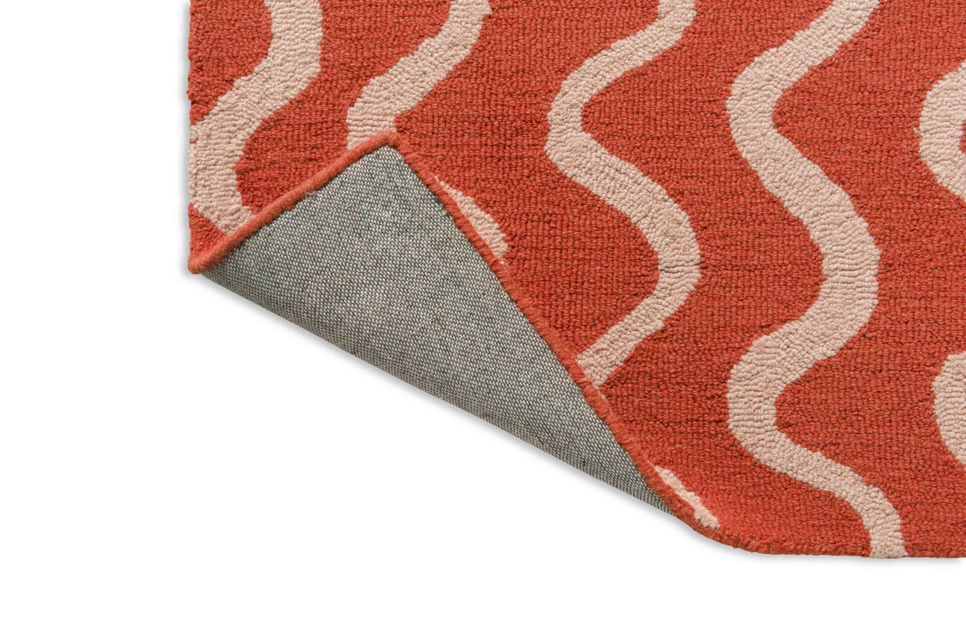 Dywan Ribbon Coral 200x280 cm, czerwony, wełna, Scion Living - 56228