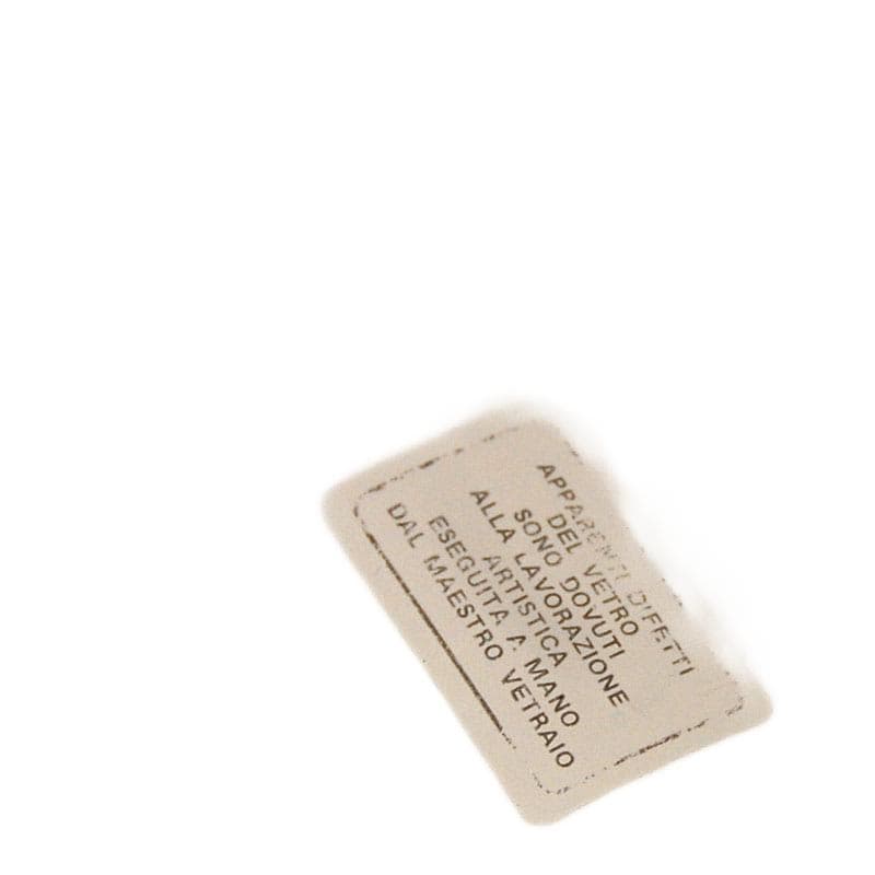 Beżowa patera z matowego szkła, Murano, Włochy, lata 80. - 5257