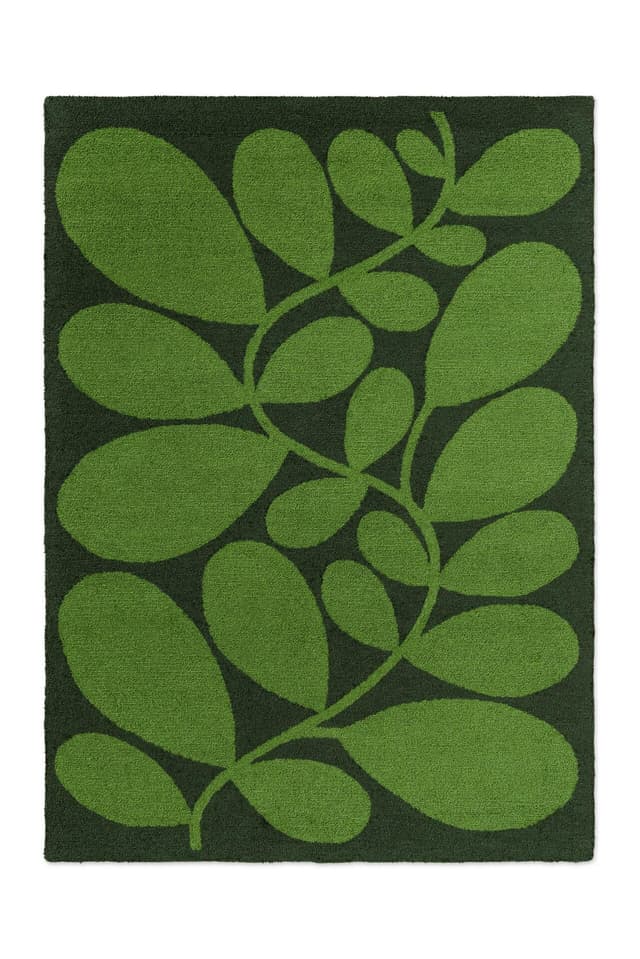 Outdoor rug Sycamore Dill 160x230 cm, green, Orla Kiely - DIMENSION