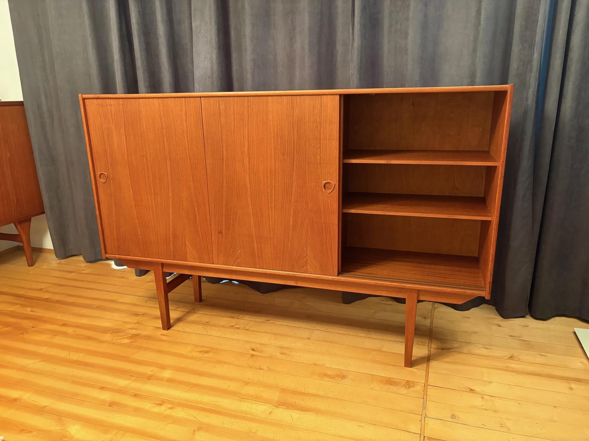 Komoda, brązowy, teak, Dania, lata 60. - 79767