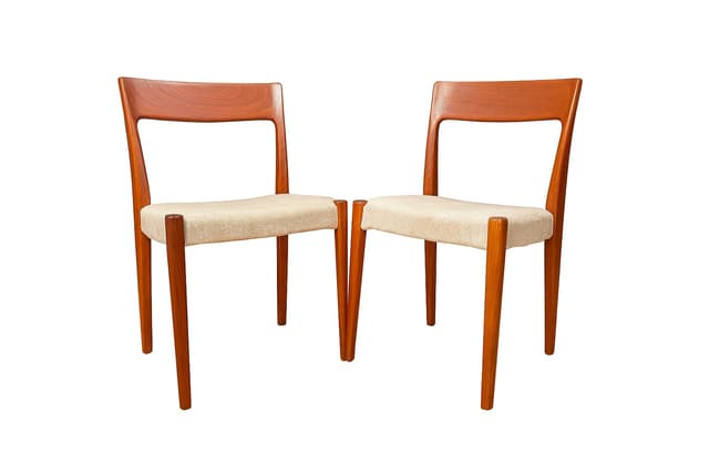 Para krzeseł, teak, Svegards Markaryd, Szwecja, lata 60. - WYMIARY