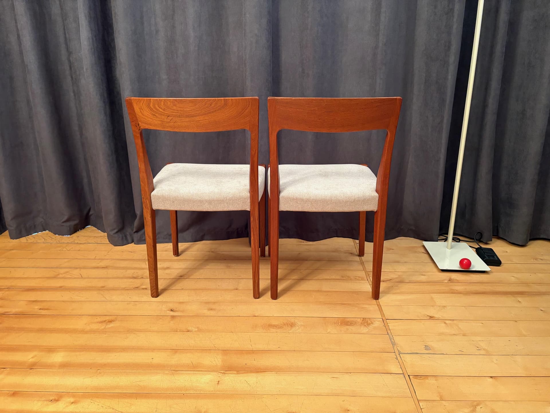 Para krzeseł, teak, Svegards Markaryd, Szwecja, lata 60. - 79753