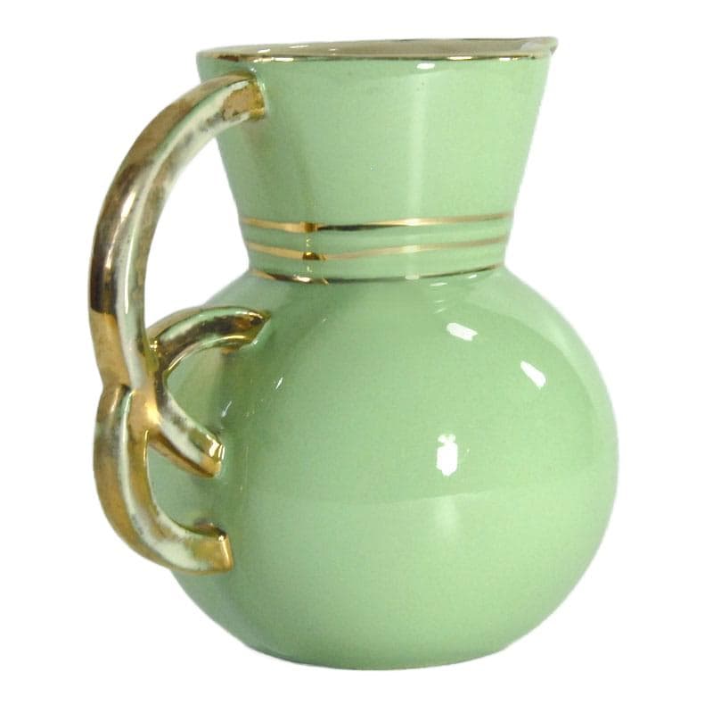 Kobaltowy dzbanek ceramiczny, proj. R. Chevalier dla Boch Freres, Belgia, lata 30. - 5329