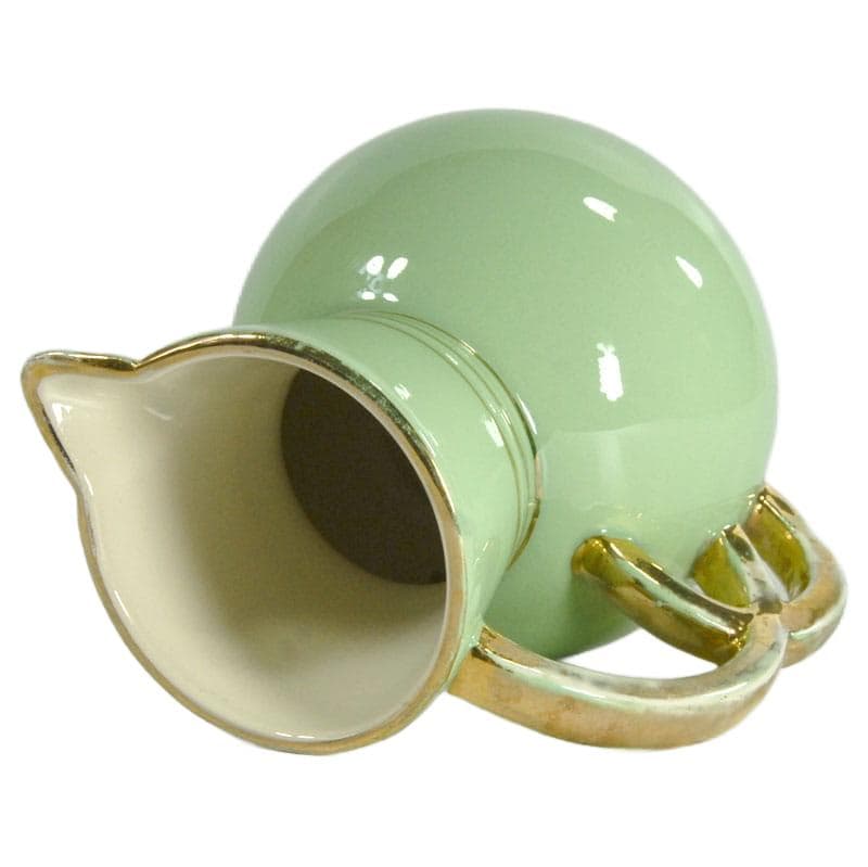 Kobaltowy dzbanek ceramiczny, proj. R. Chevalier dla Boch Freres, Belgia, lata 30. - 5328