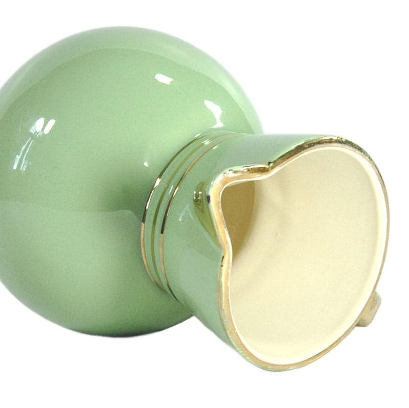 Kobaltowy dzbanek ceramiczny, proj. R. Chevalier dla Boch Freres, Belgia, lata 30. - 5327