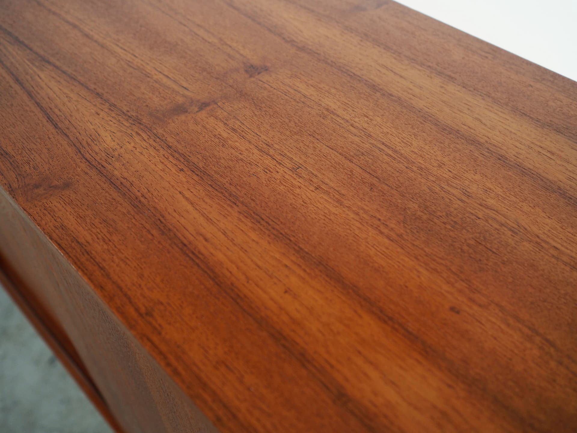 Highboard, teak jasnobrązowy, Dania, lata 60. - 58784