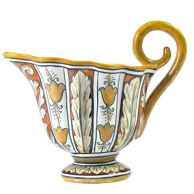 Majolica Jug, Rubboli, Italy, 1950s - DIMENSION