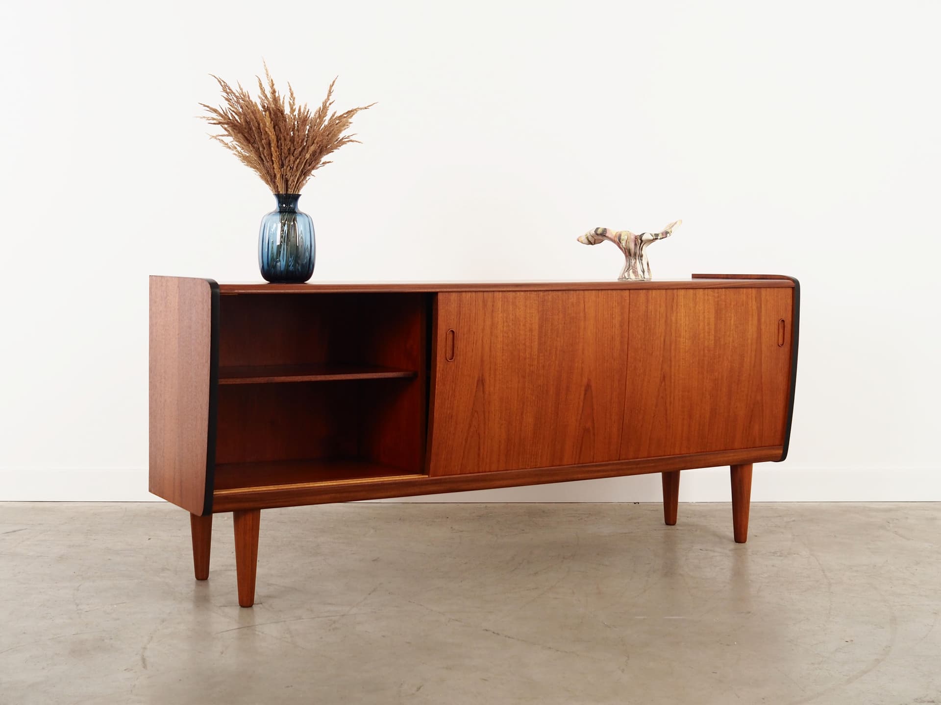 Sideboard, teak brązowy, Dania, lata 70. - 59053
