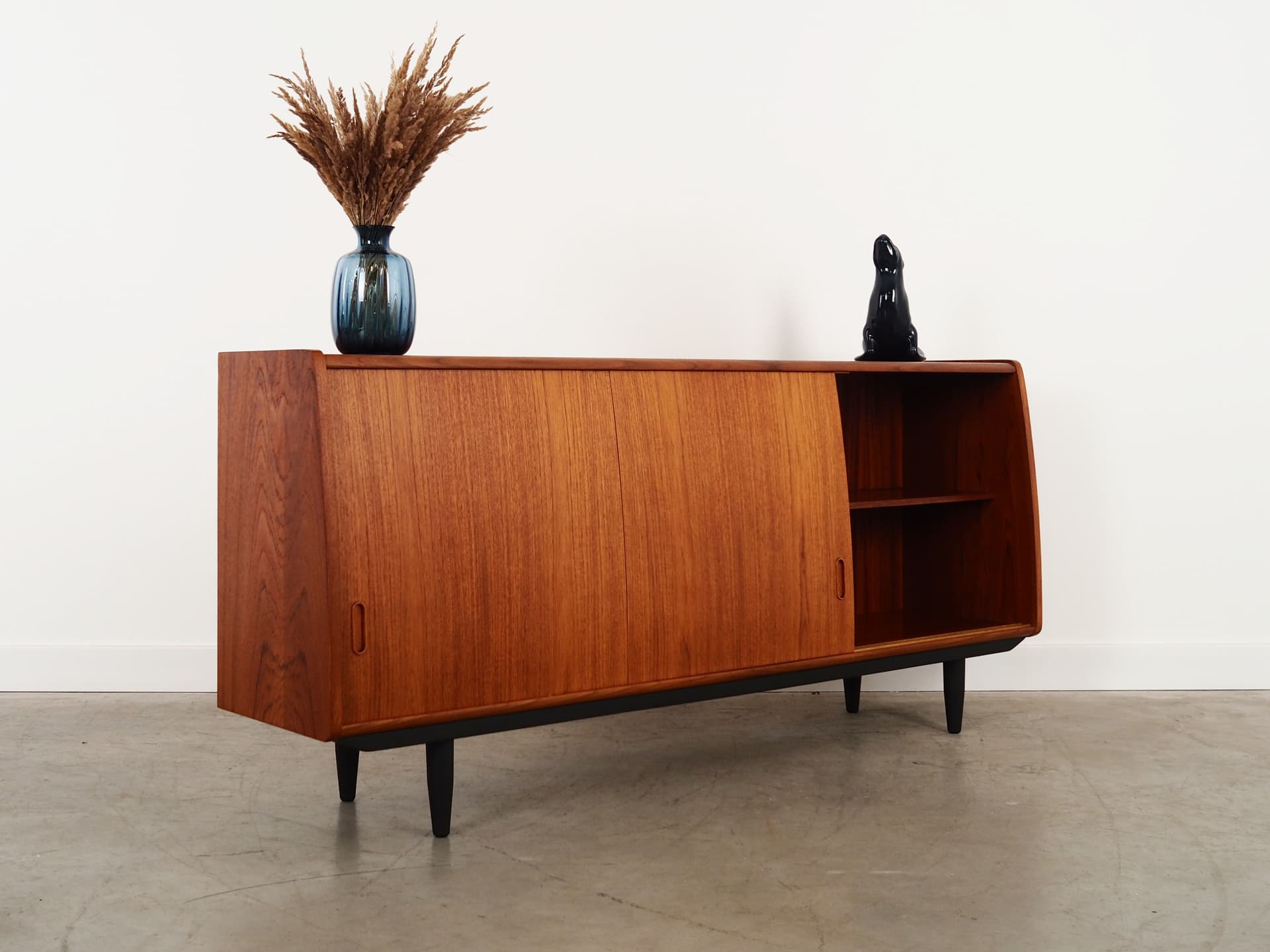 Sideboard, teak brązowy, Dania, lata 70. - 59079