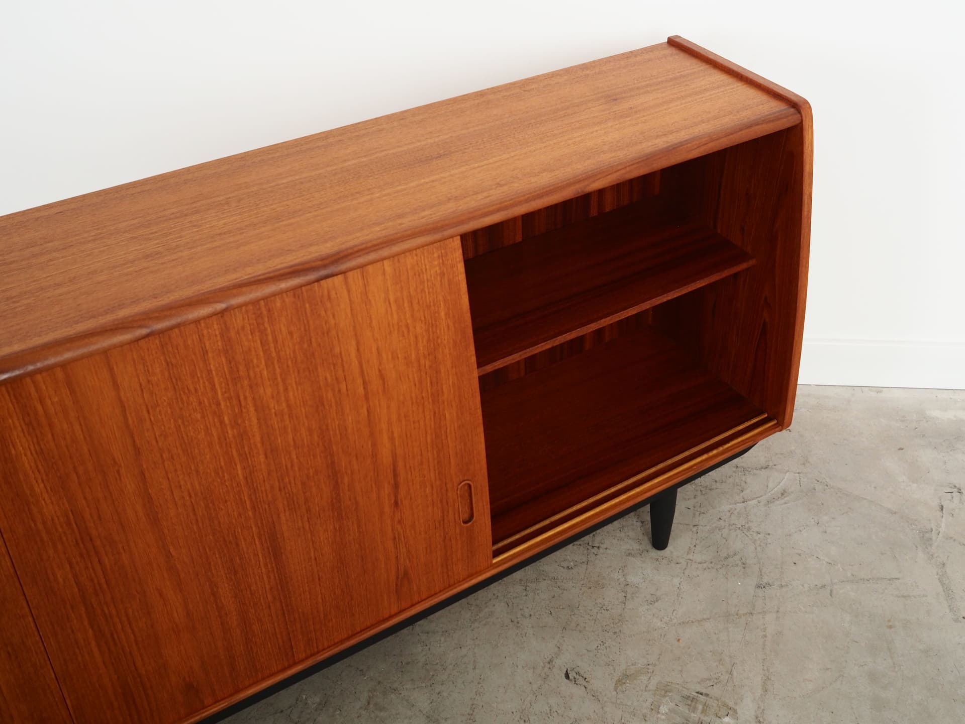 Sideboard, teak brązowy, Dania, lata 70. - 59086