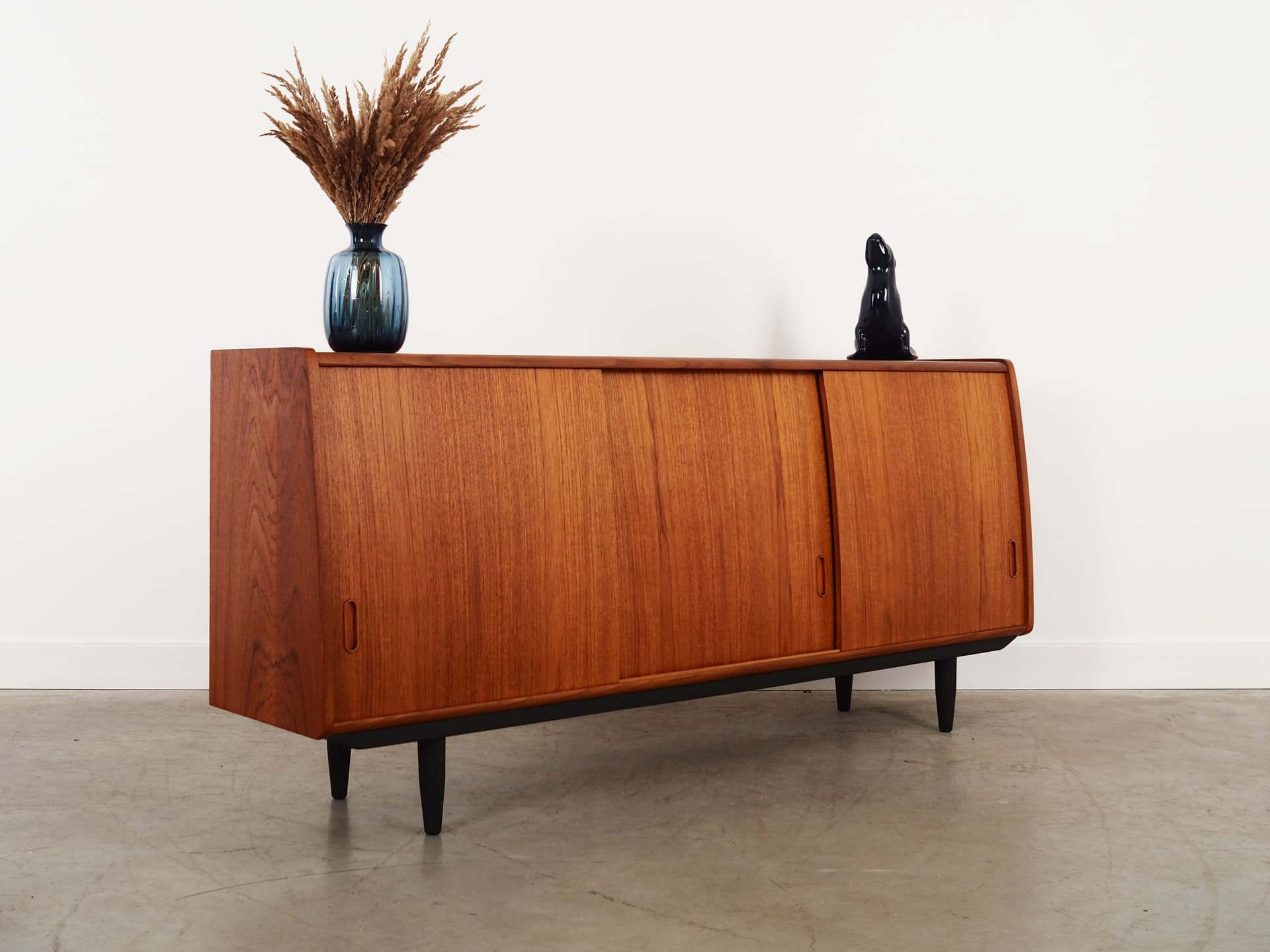 Sideboard, teak brązowy, Dania, lata 70. - 59078