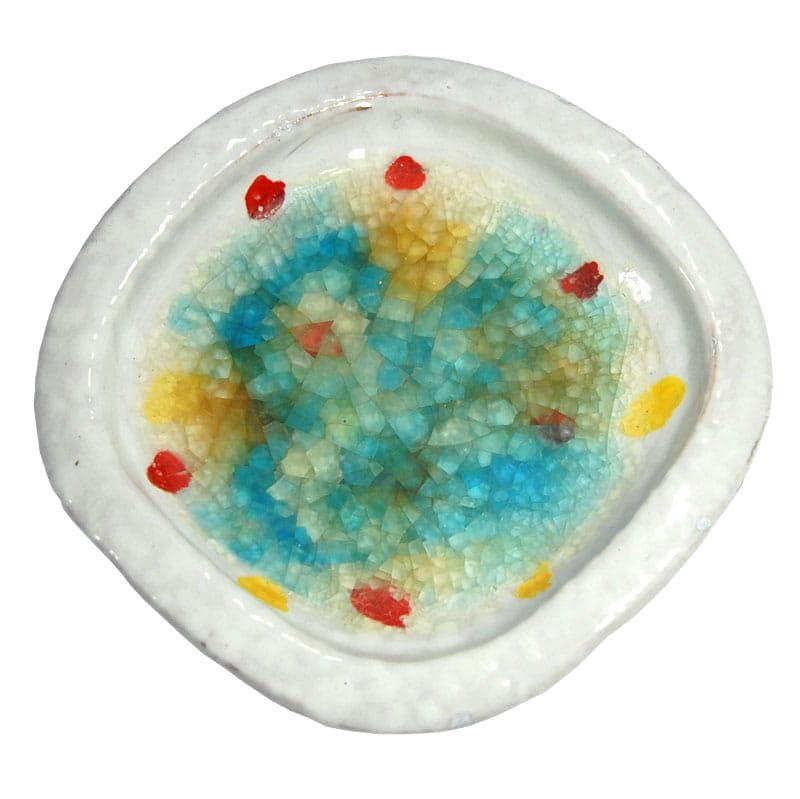 Multicolor Ceramic Bowl, by A. Londi for Bitossi, Italy, 1950s