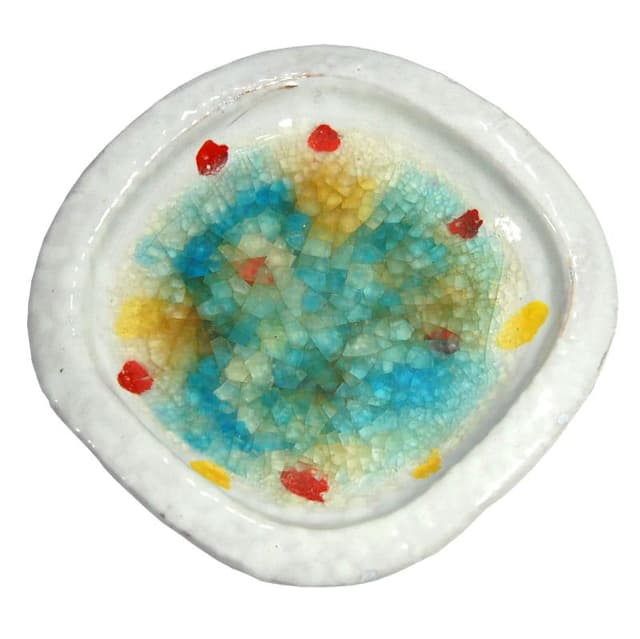 Multicolor Ceramic Bowl, by A. Londi for Bitossi, Italy, 1950s - DIMENSION