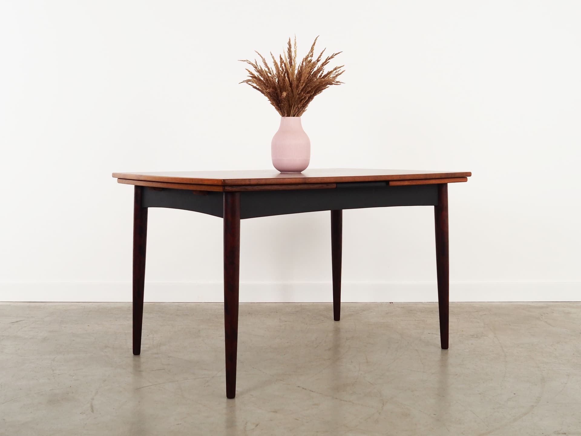 Stół jadalniany, palisander brązowy, mahoń brązowy, Dania, lata 70. - 59093