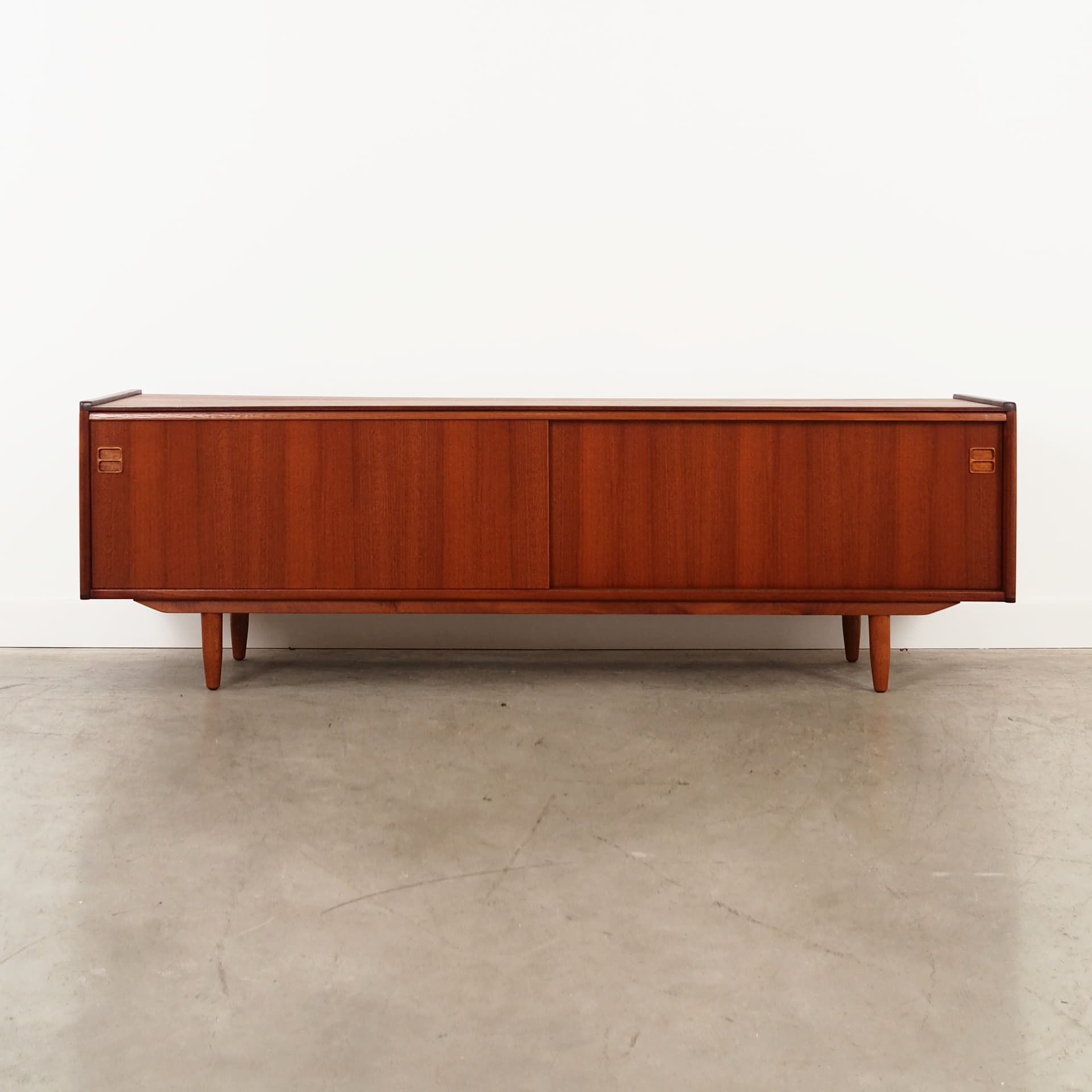 Sideboard, brązowy, teak, Dania, lata 70. - 59107