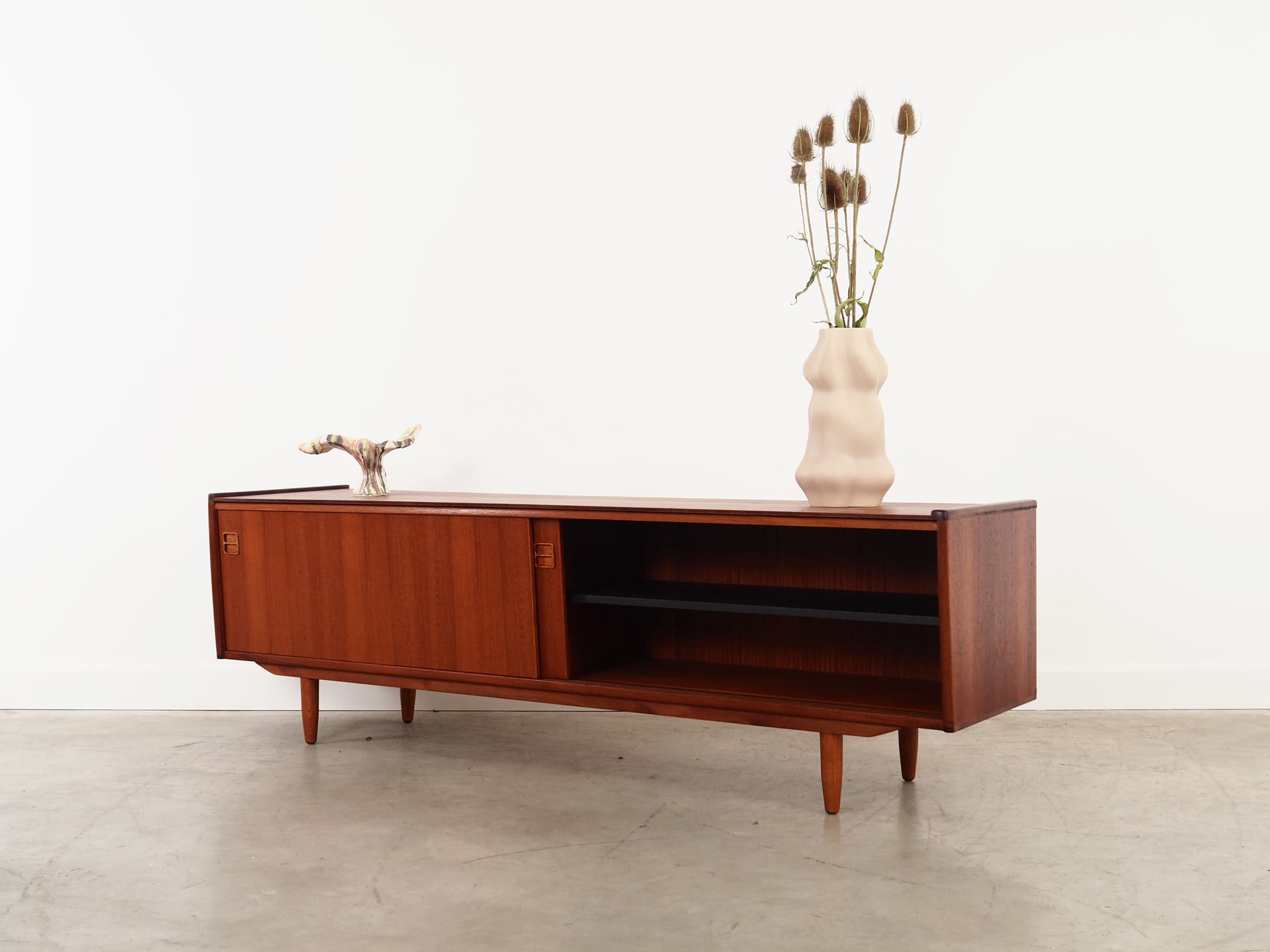 Sideboard, brązowy, teak, Dania, lata 70. - 59111