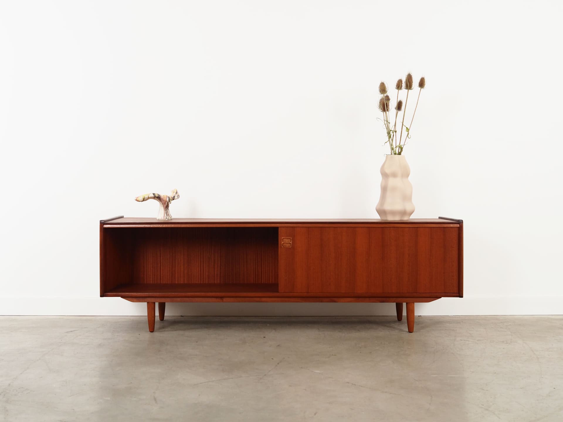 Sideboard, brązowy, teak, Dania, lata 70. - 59109