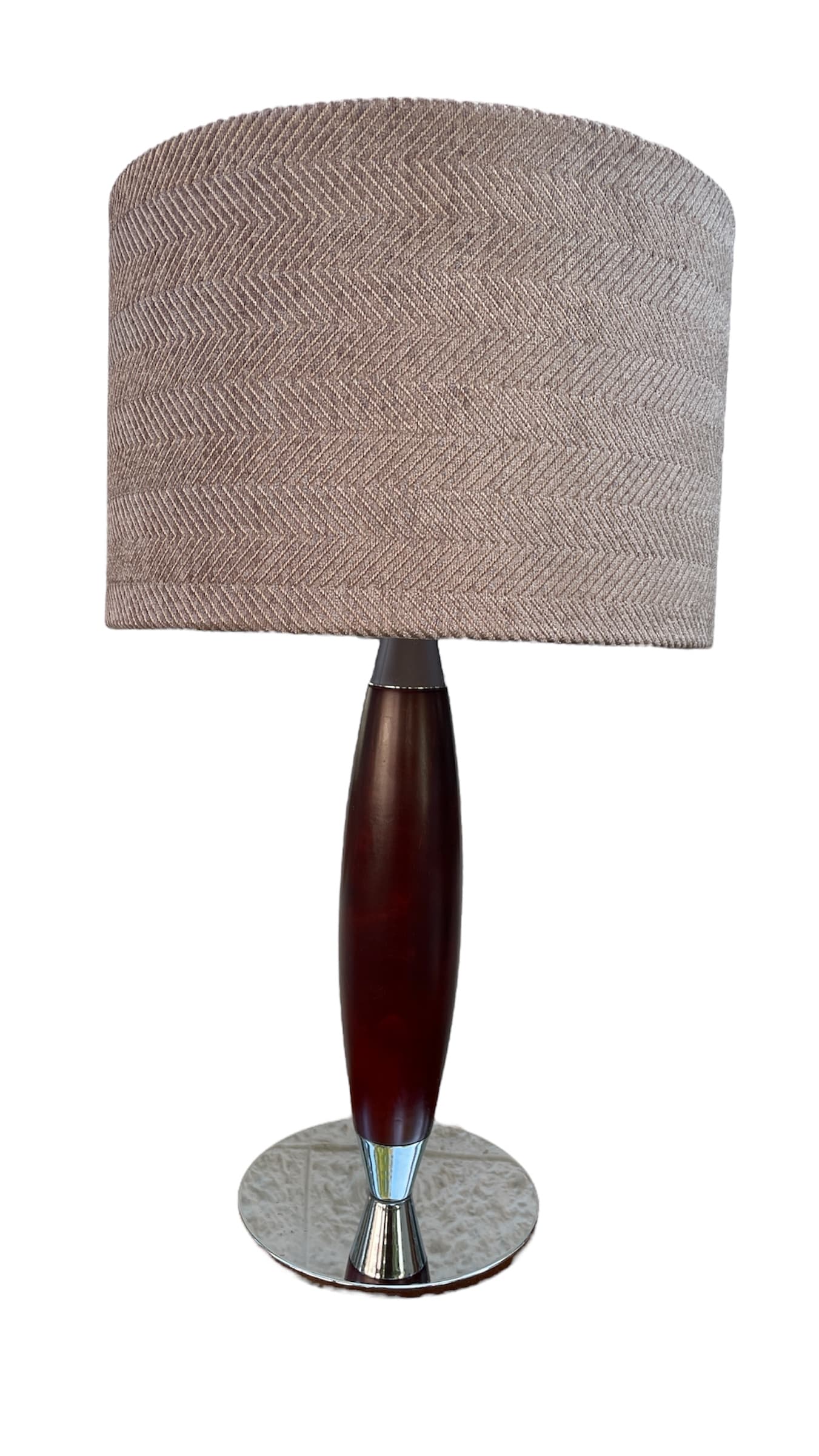 Para lamp z drewnianym korpusem, lata 90. - 59175