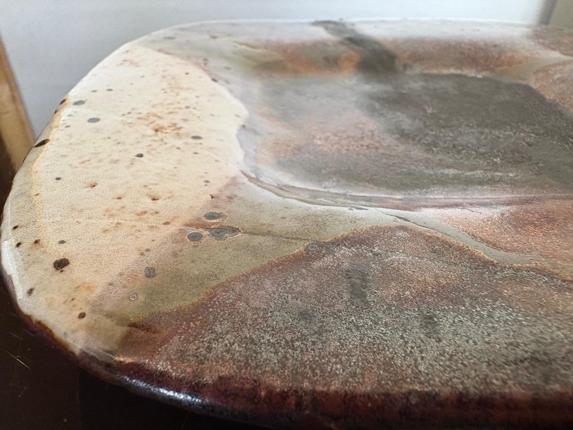 Decorative bowl, multicolor ceramics, by J. Pouchain, Atelier Dieulefit, France, 1960s. - 79668