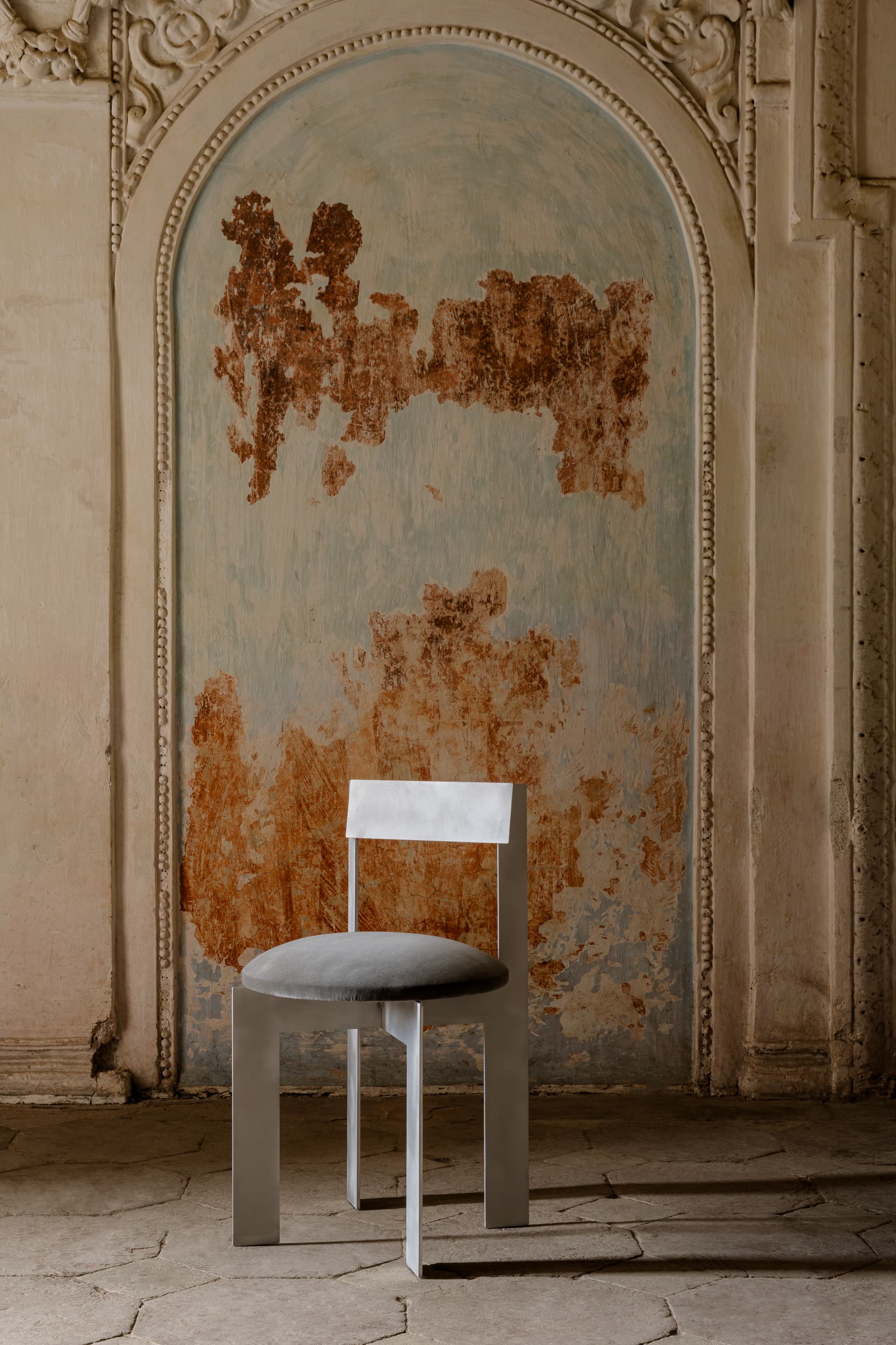 Krzesło metalowe różowe Object113, NG Design - 61229