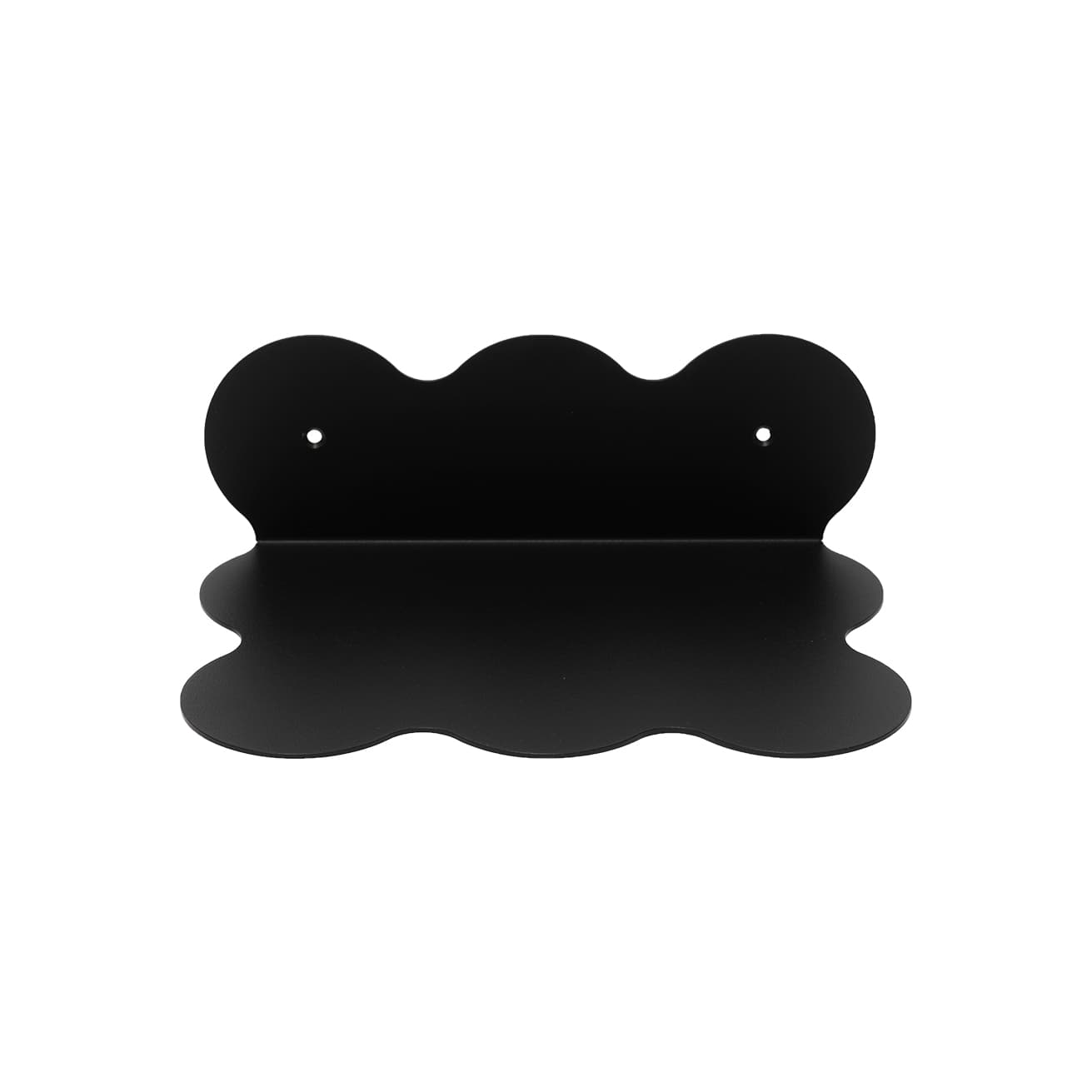 Półka stalowa o falistym kształcie czerwona Object95, Ng Design - 62166