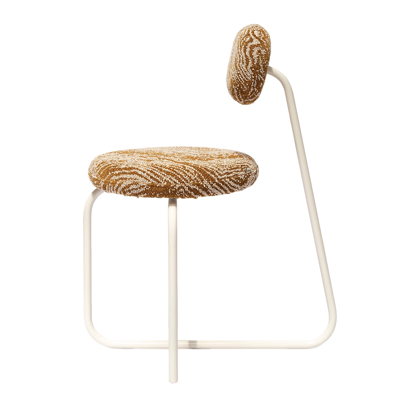 Chair 50x60x84 cm Boucle fabric black, NG Design