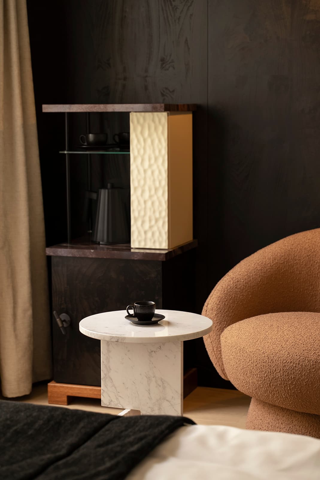 Stolik z marmuru Volakas biały Object065, NG Design - 62364