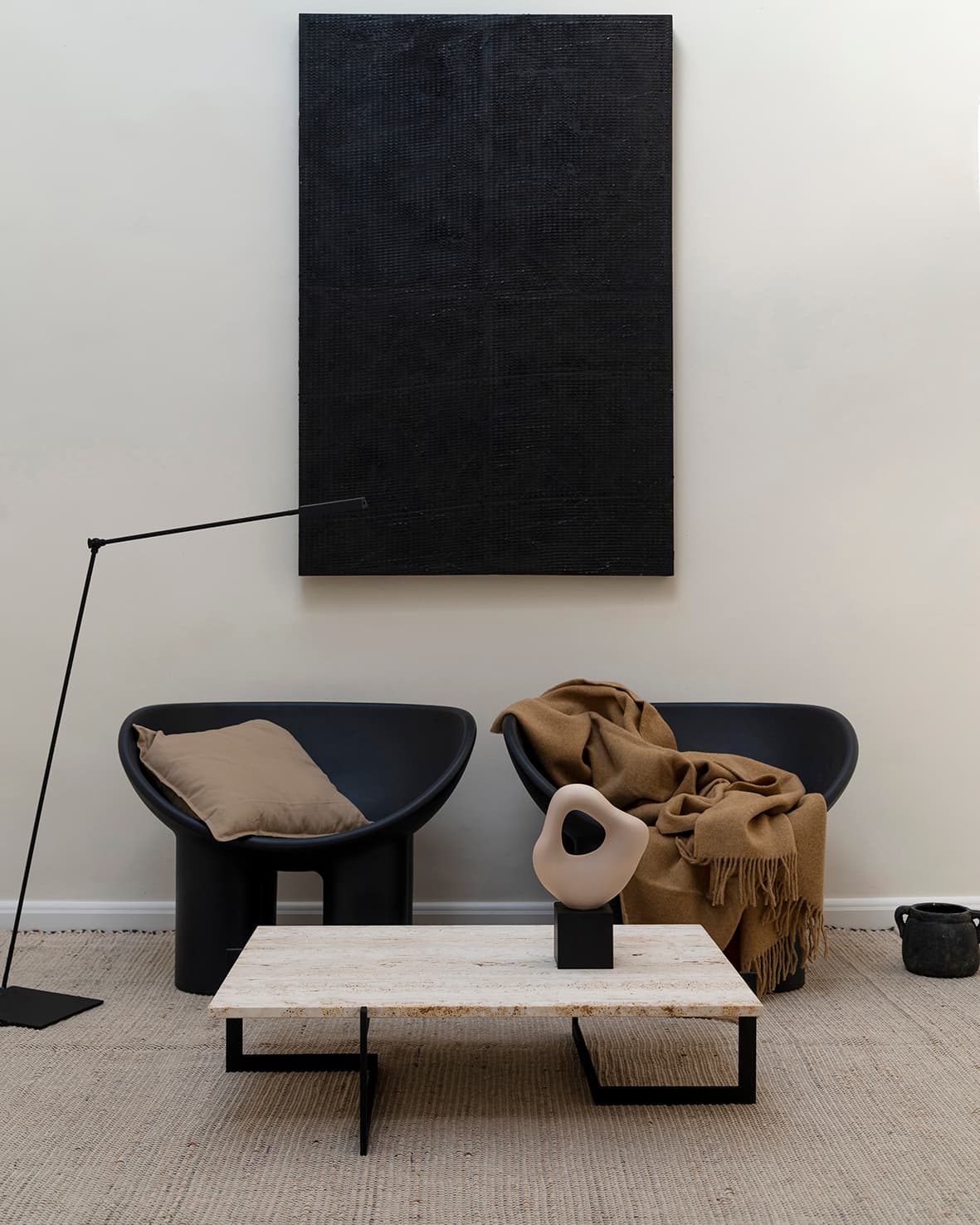 Stolik kawowy trawertynowy Object041, NG Design - 62732