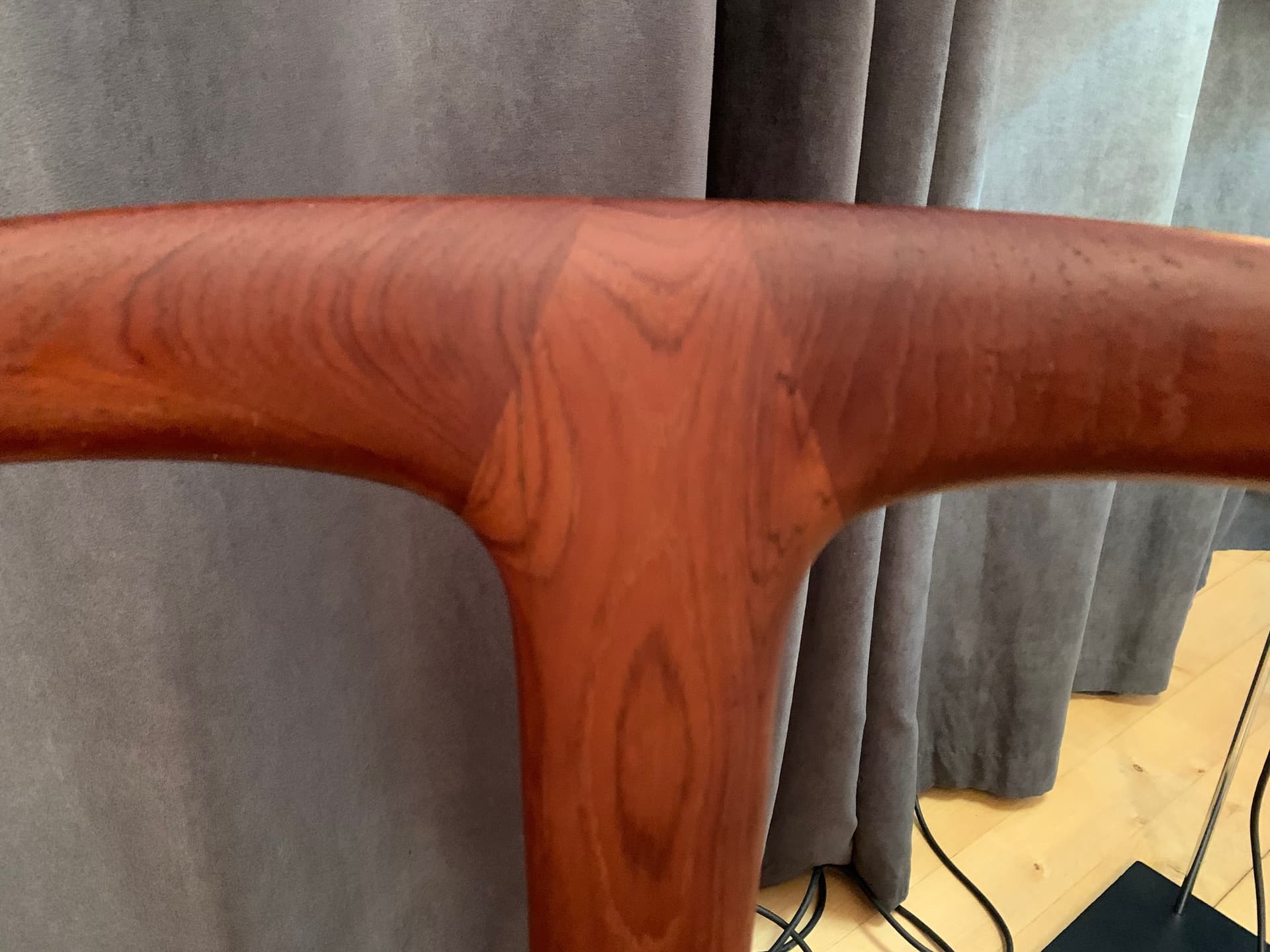 Zestaw czterech krzeseł Juliane, drewno tekowe, proj. J. Andersen, Uldum Møbelfabrik, Dania, lata 60. - 59301