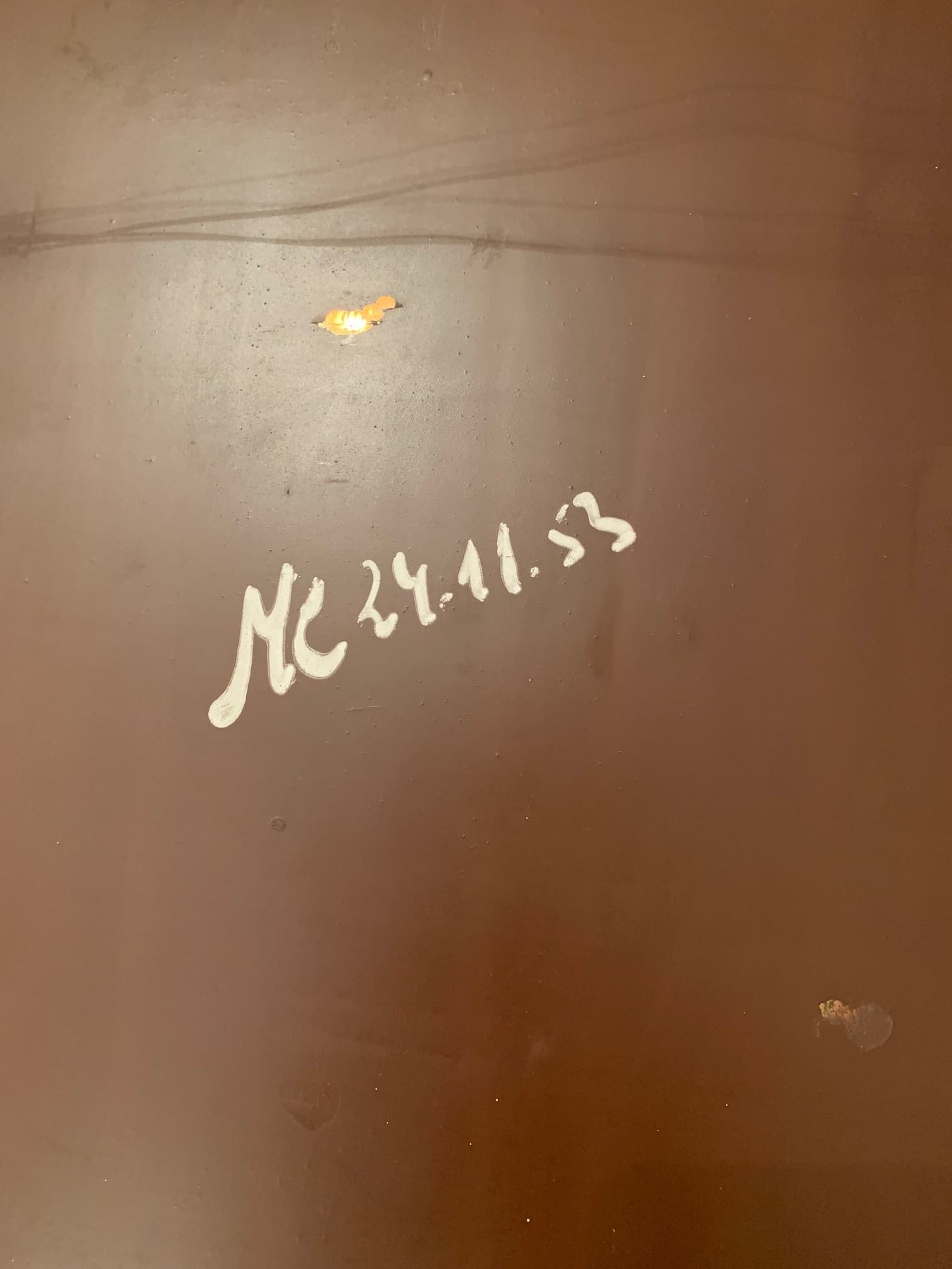 Lustro ścienne, Cristal Arte, szkło złote, styl Pietro Chiesa, Włochy, lata 50. - 59731