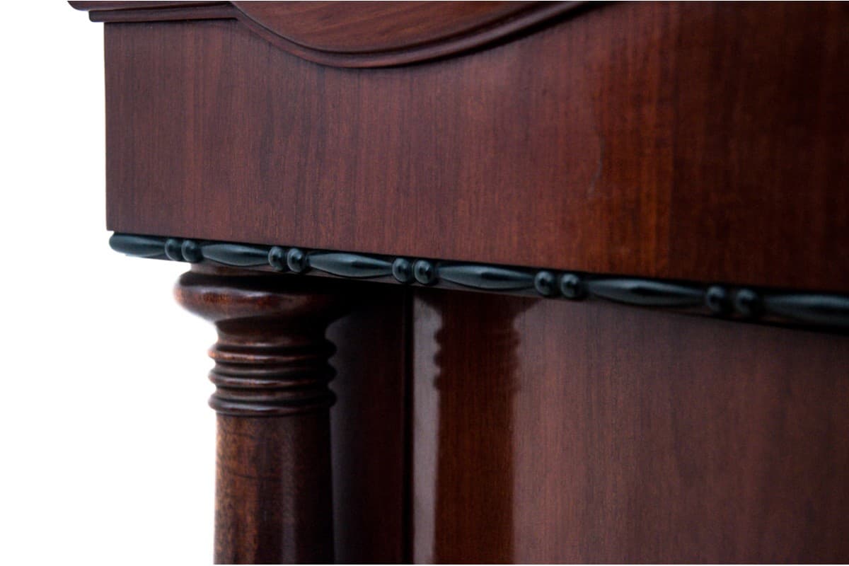 Mahogany Biedermeier Cabinet, Sweden, 1860s - 191464