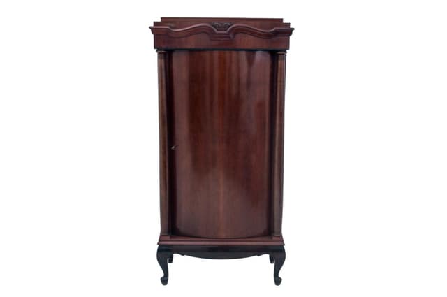 Mahogany Biedermeier Cabinet, Sweden, 1860s - DIMENSION