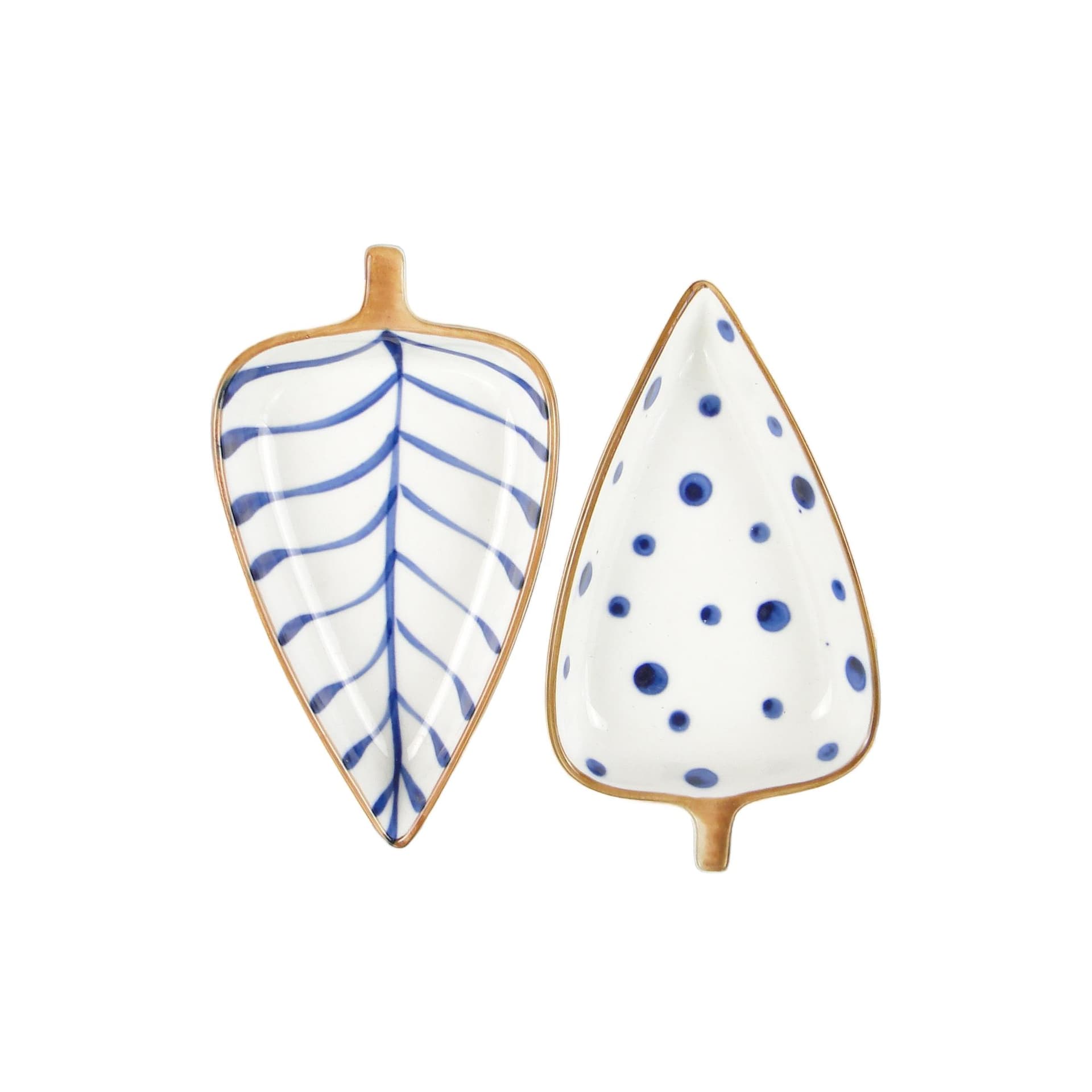 Zestaw naczyń do przystawek Oriental, porcelana ivory white, bambus, lata 90.