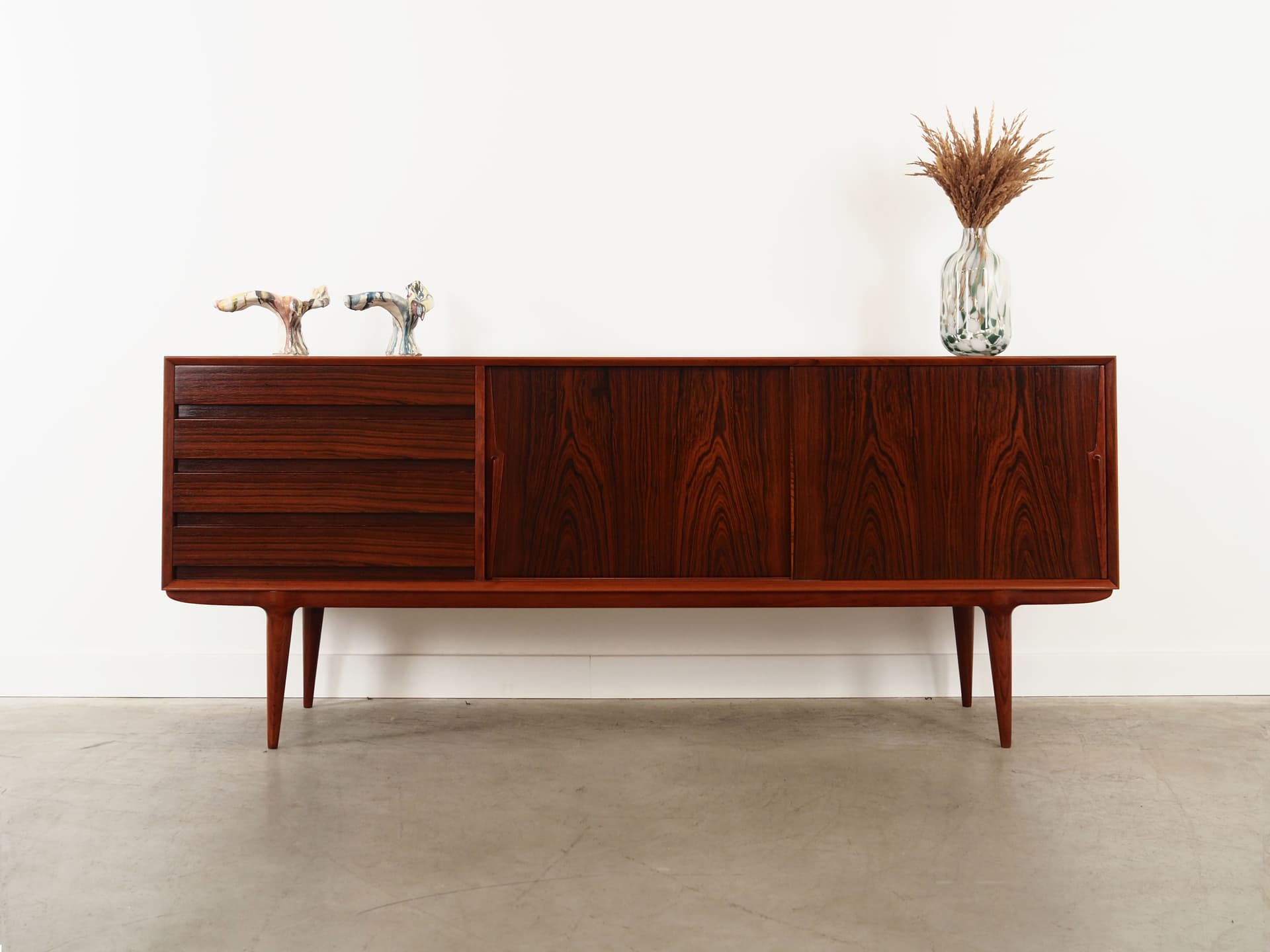 Sideboard, palisander brązowy, Omann Jun, Dania, lata 70. - 59833
