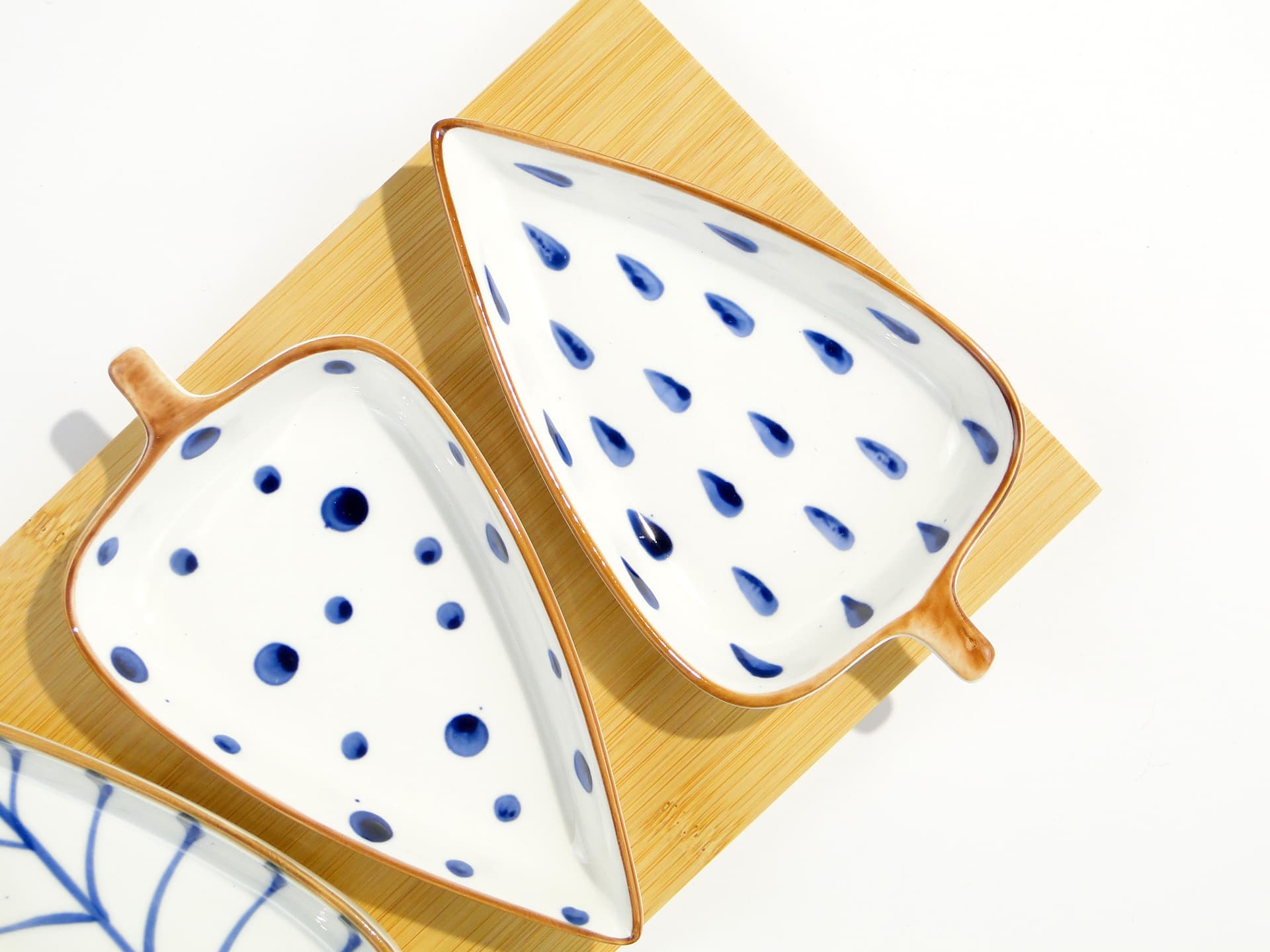 Zestaw miseczek do przystawek, biały, porcelana, lata 90. - 60014