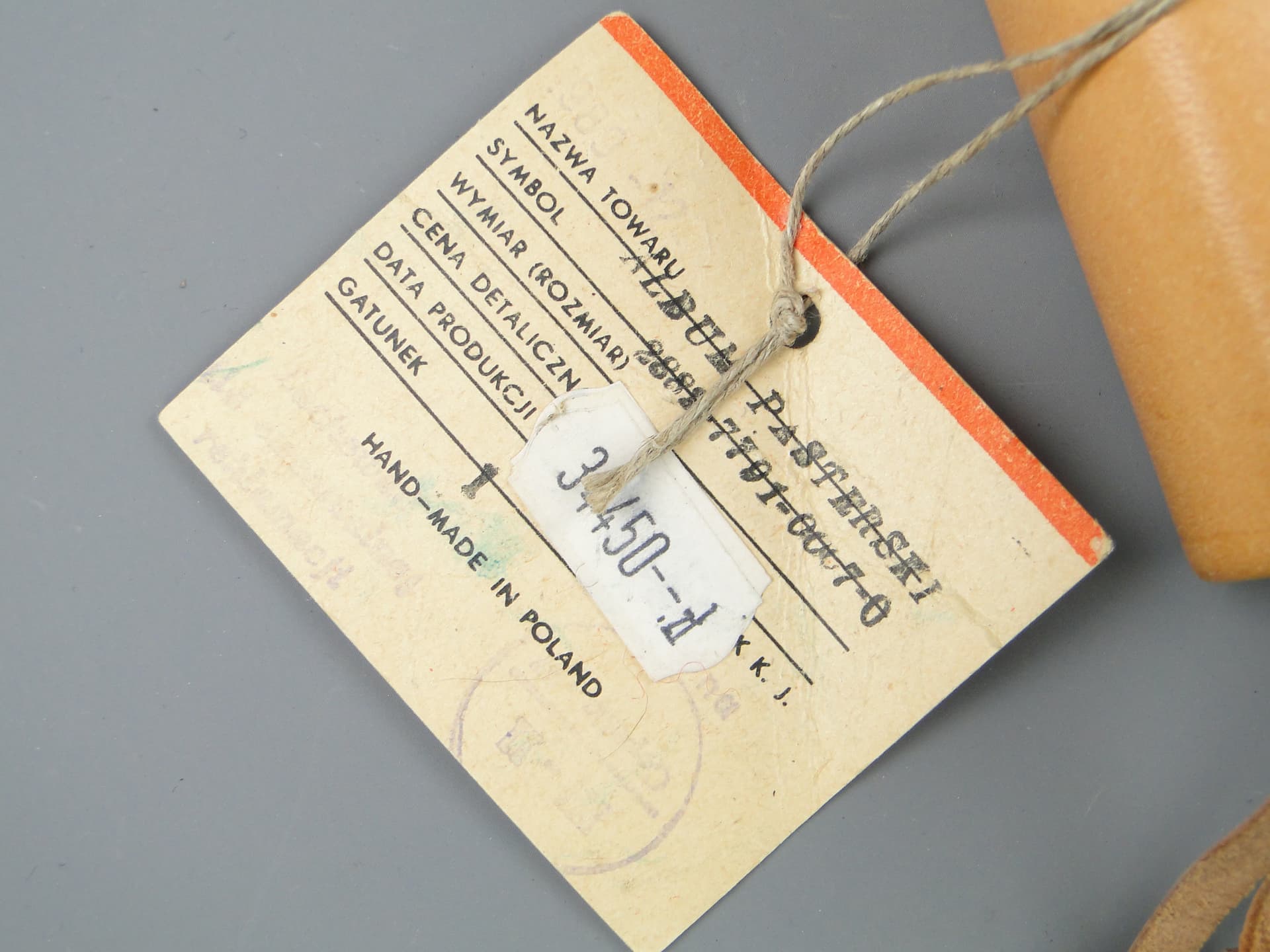 Photo album, beige leather, Poland, 1970s. - 60078