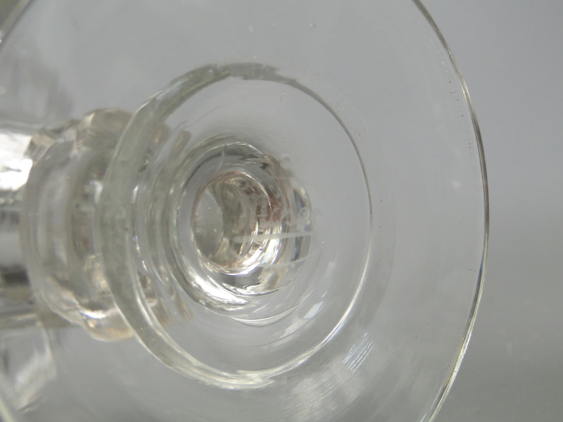 Set of Goblets, Viennese Secession, transparent, crystal, by J. Hoffmann, Austria, 1920s. - 60250